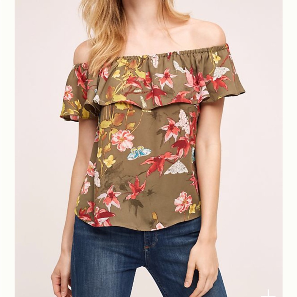 Vallita off the shoulder blouse